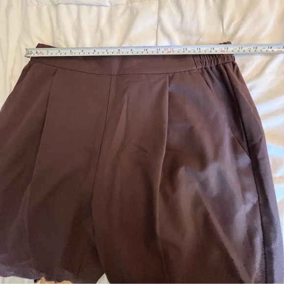 All Saints Aleida Lightweight Tri
Trousers. Pull on pants brown size 10 Academia - Picture 13 of 15